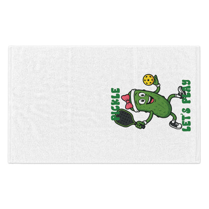 "Pickle Let's Play Ladies" Cotton Sports Towel
