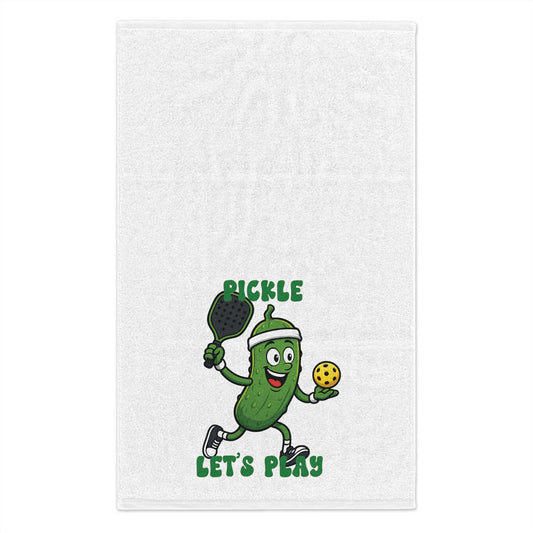 "Pickle Let's Play" Cotton Sports Towel