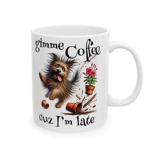 Gimme Coffee Ceramic Mug