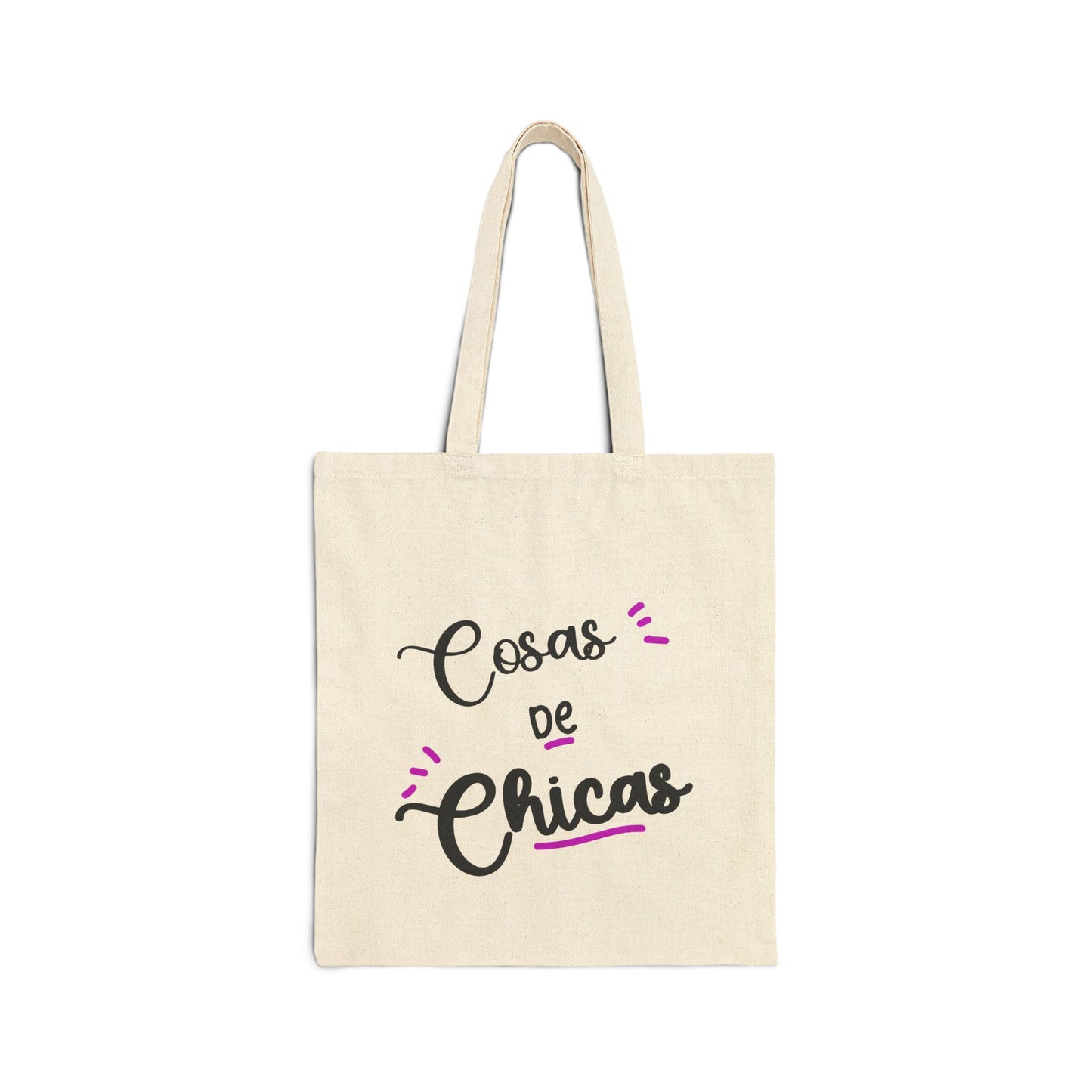 Aquí va lo que no cabe en la cartera Canvas Tote Bag