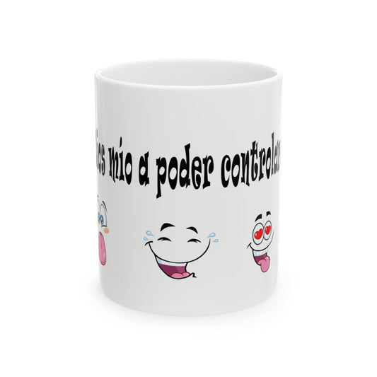 Ayúdame Dios mío Ceramic Mug