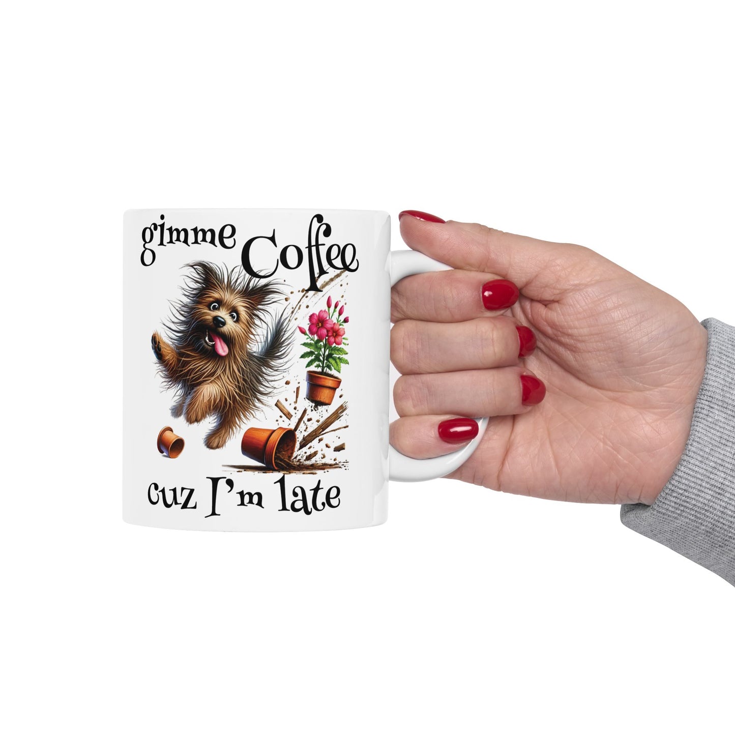 Gimme Coffee Ceramic Mug