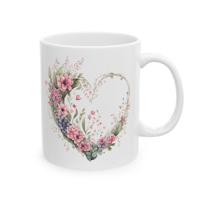 Vestida de Fortaleza Ceramic Mug Left Handers