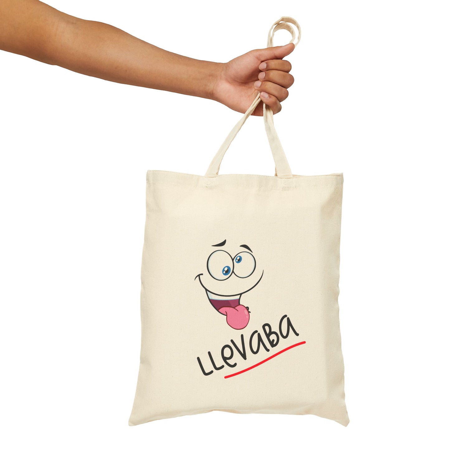 Aquí llevo el coquito Canvas Tote Bag