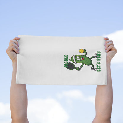 "Pickle Let's Play" Cotton Sports Towel