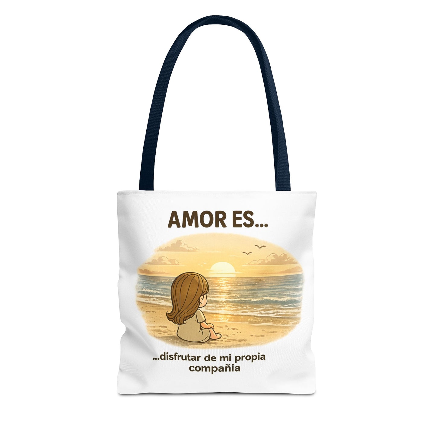 "Amor Es disfrutar de mi propia compañía Tote Bag