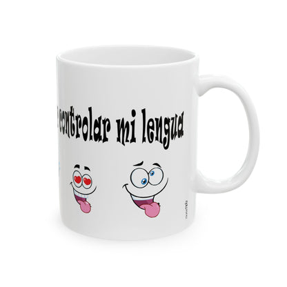 Ayúdame Dios mío Ceramic Mug