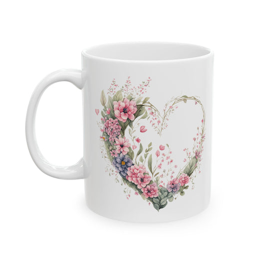 Vestida de Fortaleza Ceramic Mug Right Handers