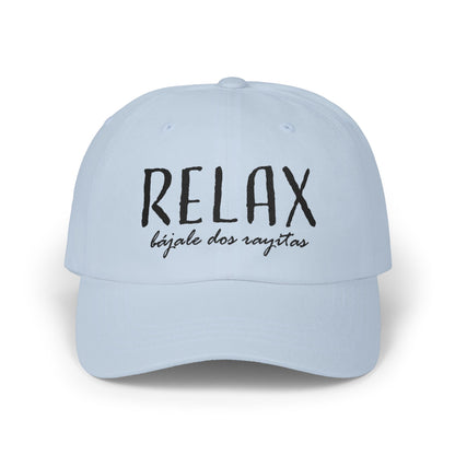 Relax Bájale-dos-rayitas Cap