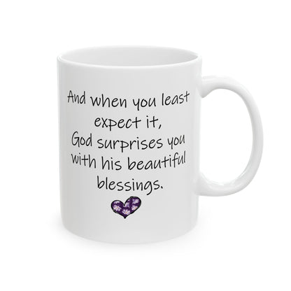 Faith Ceramic Mug Right Handers