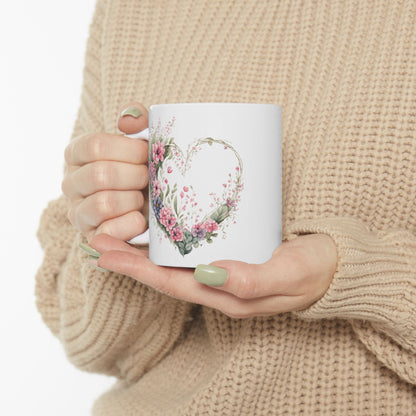 Vestida de Fortaleza Ceramic Mug Right Handers