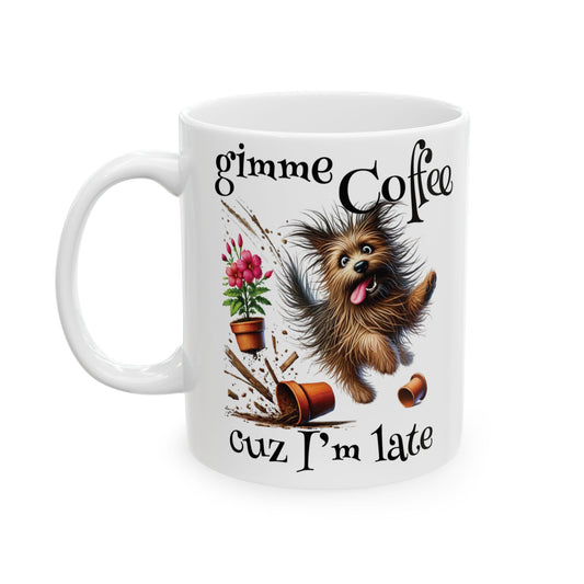 Gimme Coffee Ceramic Mug