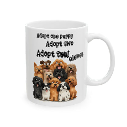 Adopt a Pet Love Ceramic Mug