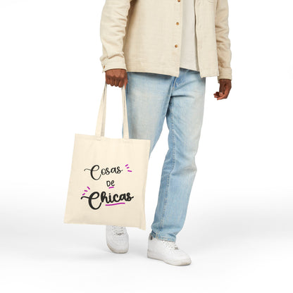 Aquí va lo que no cabe en la cartera Canvas Tote Bag