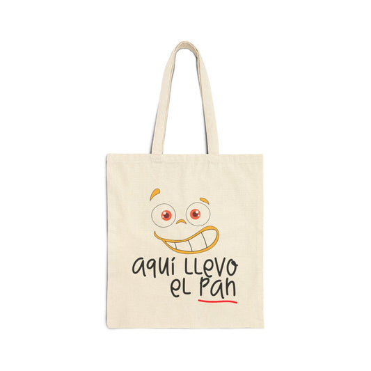Aquí llevo el pan Canvas Tote Bag